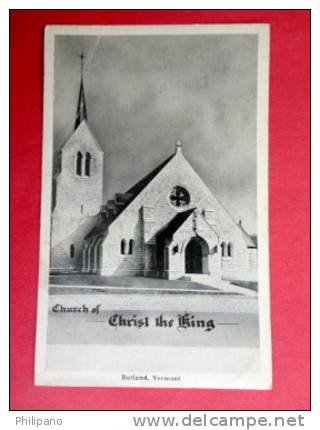 > VT - Vermont > Rutland  Church Of Christ The Kings  1950 Cancel---ref 438 - Rutland