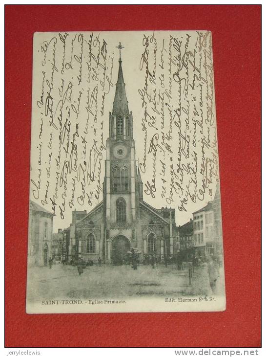 SINT-TRUIDEN - SAINT-TROND -  Eglise Primaire -  1904 -  ( 2 Scans ) - Sint-Truiden