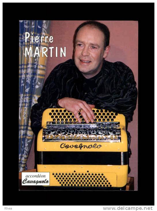 35 - VITRE - Pierre MARTIN - Professeur D'accordéon - Carte Pub - Vitre