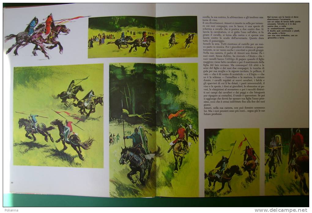 PEO/38 Michel Massian SPADE, CAVALLI E CAVALIERI Editrice Piccoli 1966/Ill. R.F.Follet - Actie En Avontuur