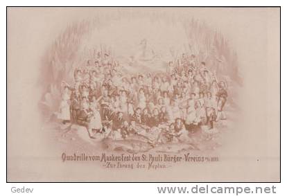 Quadrille Vom Maskenfest Des St Pauli Bürger-Vereins 1899 (1240) - Autres & Non Classés