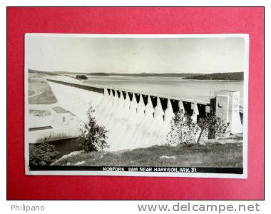 REAL PHOTO-- Norfork Dam Near Harrison Ar 1950 Cancel  -------   Ref 439 - Autres & Non Classés