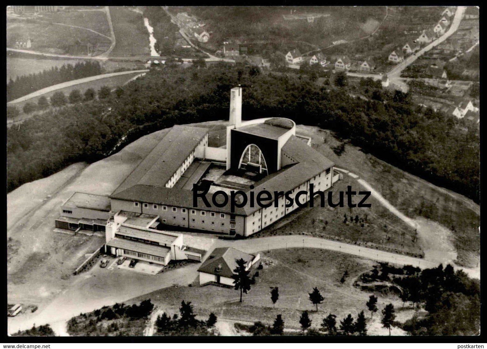 ÄLTERE POSTKARTE ALTENHUNDEM MARIA KÖNIGIN MISSIONSSCHULE DER MISSIONARE VON DER HEILIGEN FAMILIE LENNESTADT SAUERLAND - Lennestadt