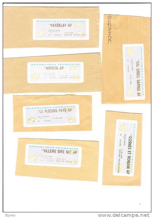 Lot De 6 Agence Postale - Sonstige & Ohne Zuordnung