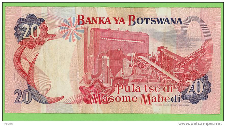 Botswana - 20  Pula - N° E/83 164516  - 2006 - Ttb+ - Botswana