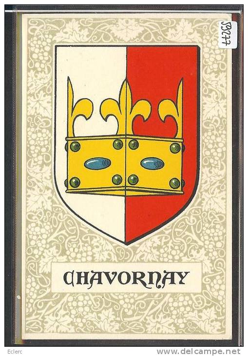 DISTRICT D´ORBE ///  CHAVORNAY - ARMORIAL DE LA COMMUNE  - TB - Chavornay