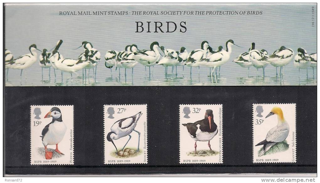 1989 - Protection Of Birds - Presentation Packs