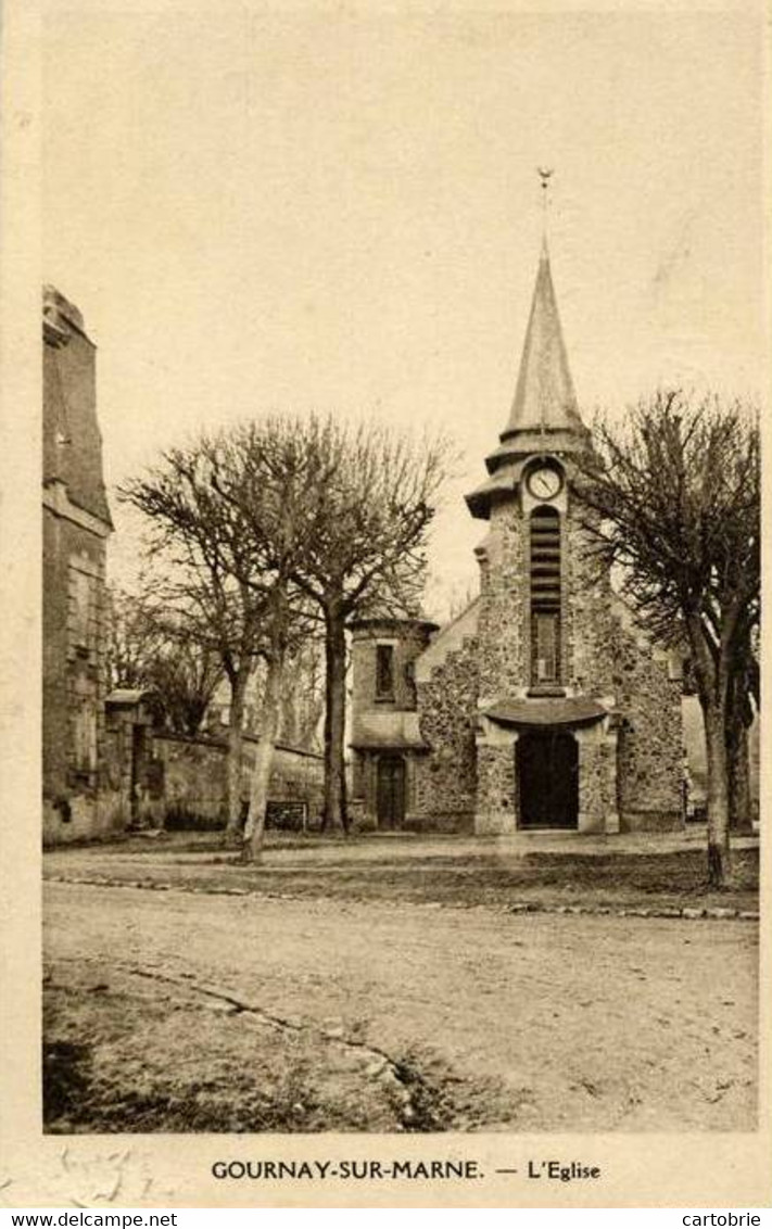 Dépt 93 - GOURNAY - L'Église - Gournay Sur Marne