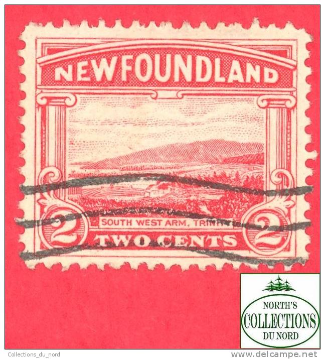 Canada  Newfoundland # 132  Scott /Unisafe - O - 2  Cents - South West Arm, Trinity - Dated 1923-24 - 1908-1947