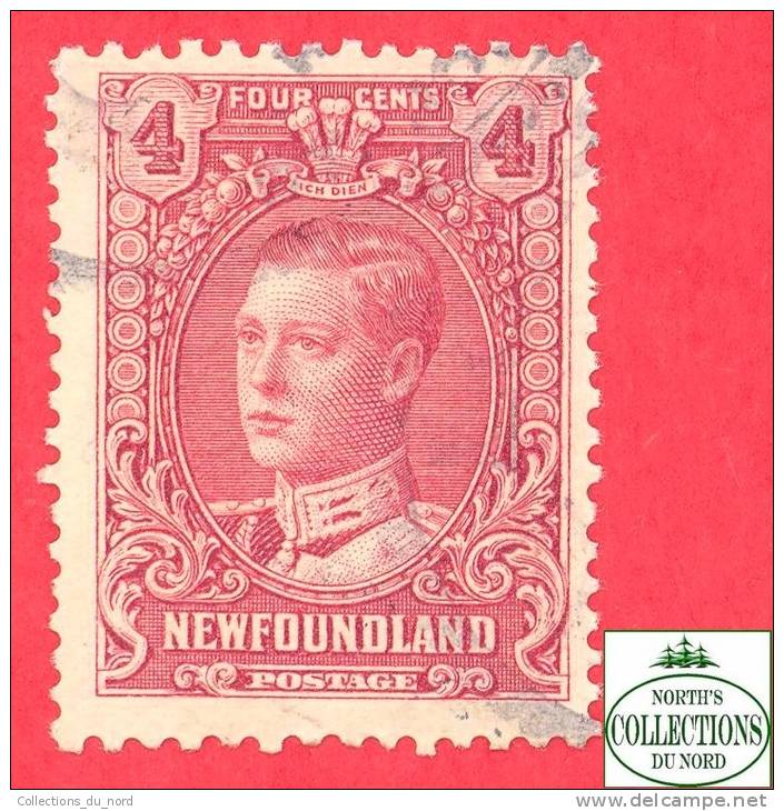Canada  Newfoundland # 148 Scott /Unisafe - O - 4  Cents - Prince Of Whales - Dated 1928 - 1908-1947