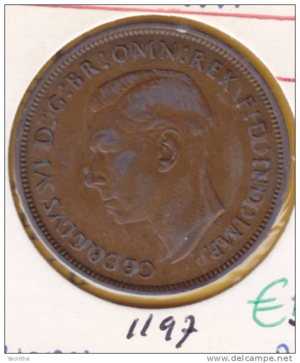 @Y@   Groot Britannie   1  Penny   1937    (1197) - D. 1 Penny