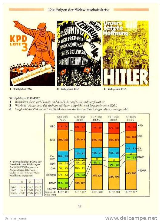 Entdecken Und Verstehen, Geschichtsbuch , Weimarer Republik , Nationalsozialismus , Allgemeine Ausgabe - Band 4 , - Sonstige & Ohne Zuordnung