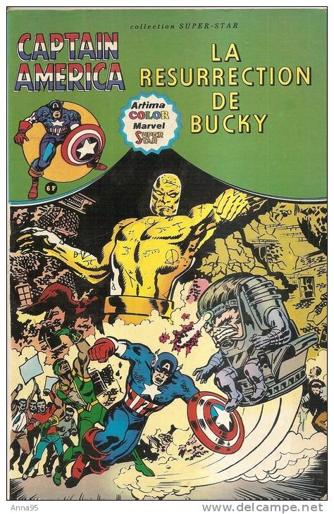 CAPTAIN AMERICA La Résurrexrion De Bucky Marvel  1979 - Captain America
