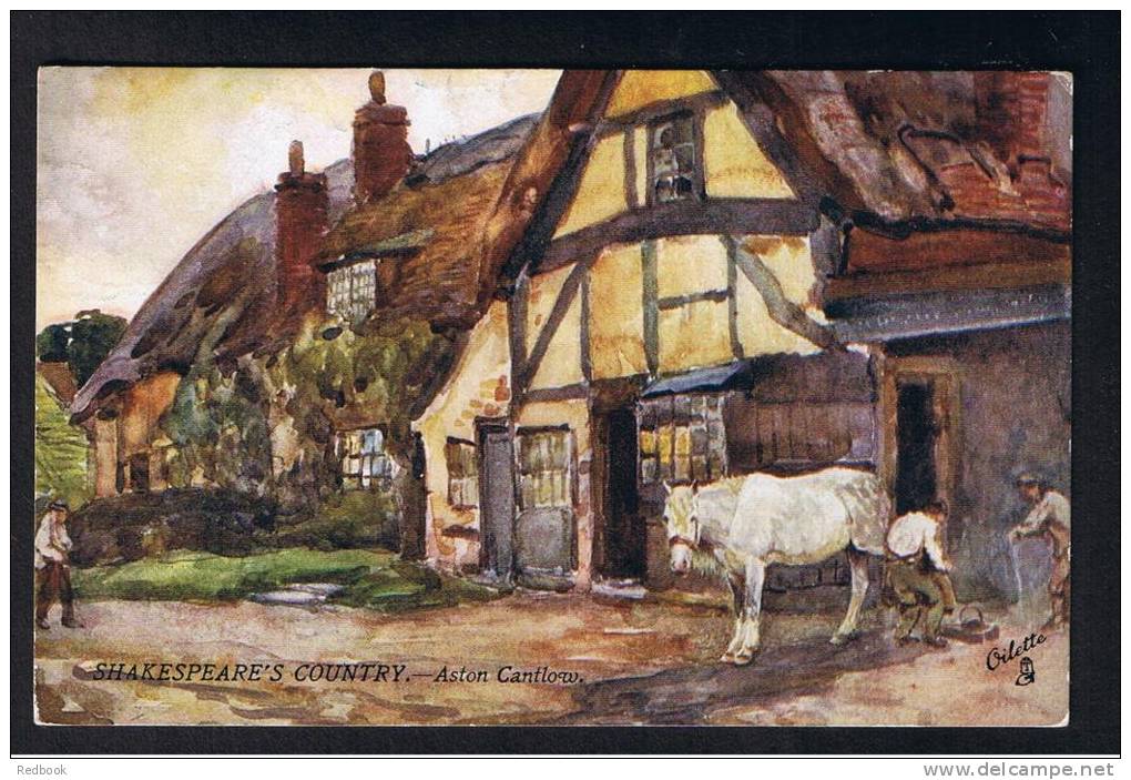 RB 839 - Raphael Tuck "Oilette" Postcard Shakespeare's Country - Aston Cantlow Warwickshire - Other & Unclassified