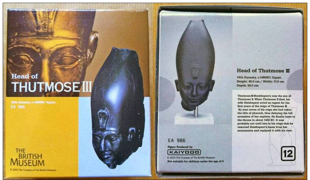 The British Museum Head Of Thutmose III Replica - Archaeology