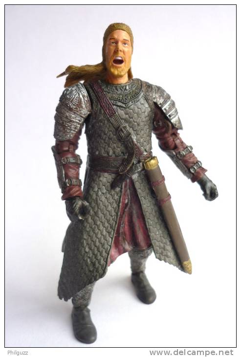 FIGURINE LORD OF THE RING - SEIGNEUR DES ANNEAUX - TOY BIZ - SOLDAT ROHIRRIM - LES DEUX TOURS - Le Seigneur Des Anneaux