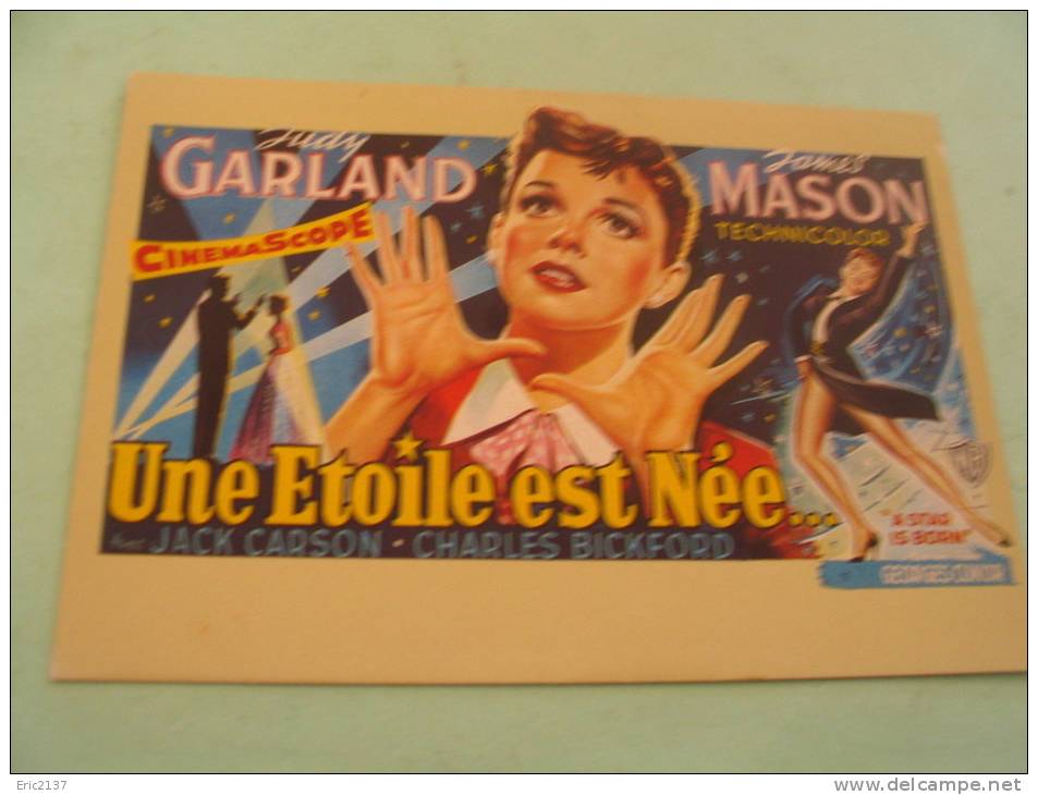 UNE ETOILE EST NEE....J.GARLAND.... - Manifesti Su Carta