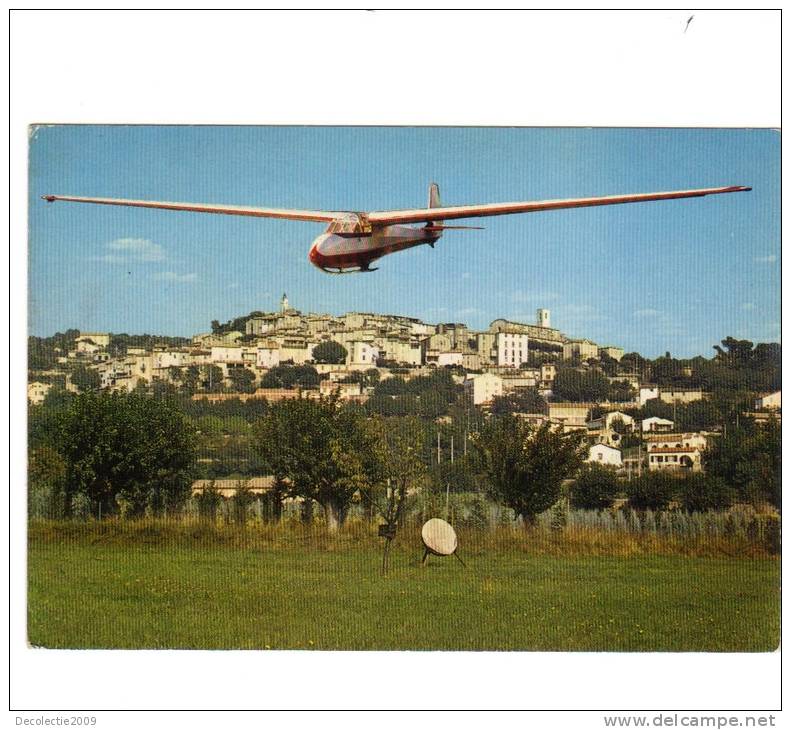 B57345 Airplanes Avions Fayence Atterrissage D'un Planeur Not Used Perfect Shape - 1946-....: Era Moderna