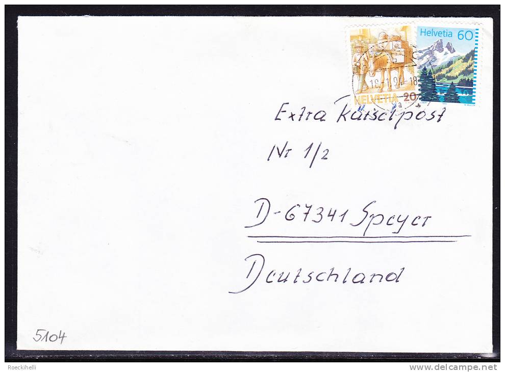 18.1.1994  -   Bedarfsbeleg, Gelaufen Von ?  Nach Speyer / D  -  Siehe Scan  (ch 5104) - Storia Postale