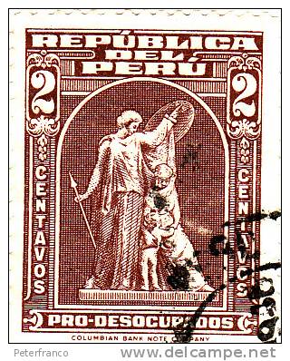 1972 Peru -Pro Desocupados - Peru