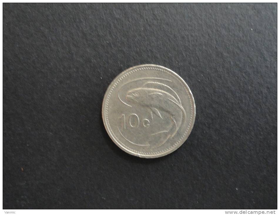 1986 - 10 Cents - Malte - Malta