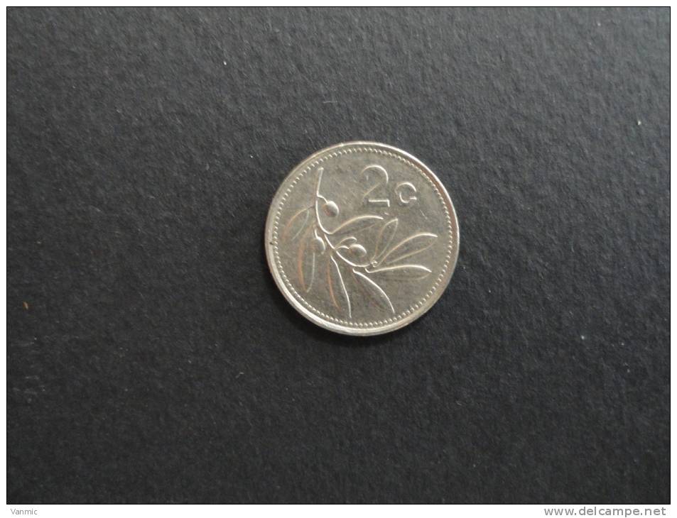 1986 - 2 Cents - Malte - Malte