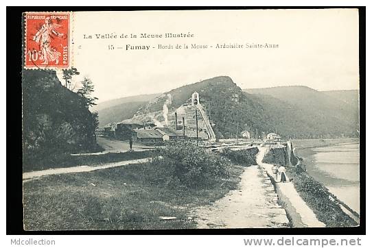 08  FUMAY  / L'Ardoisière Sainte Anne  / - Fumay