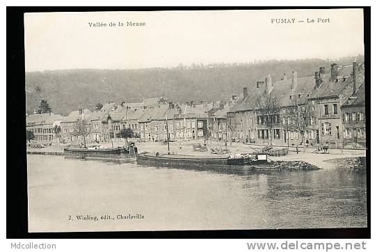 08  FUMAY  / Le Port  / - Fumay