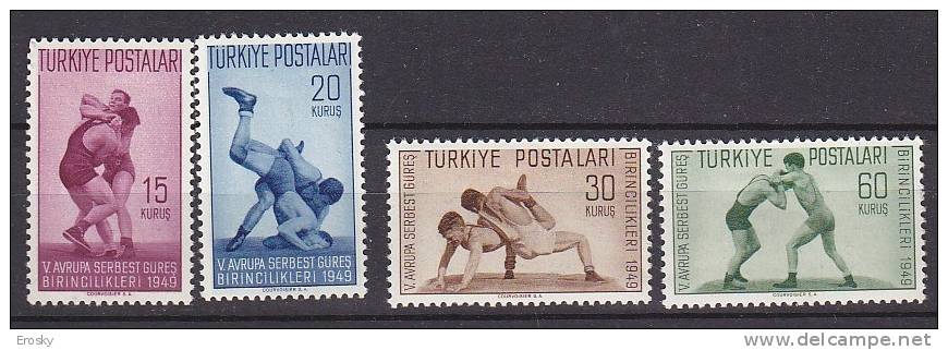 PGL AC214 - TURQUIE Yv N°1083/86 ** - Ongebruikt