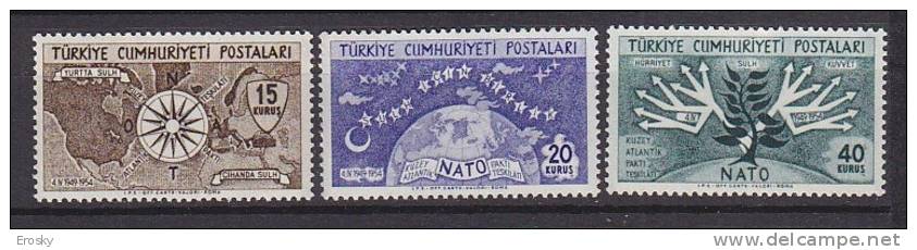 PGL AC217 - TURQUIE Yv N°1212/14 ** - Nuovi