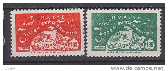PGL AC243 - TURQUIE Yv N°1423/24 ** - Unused Stamps