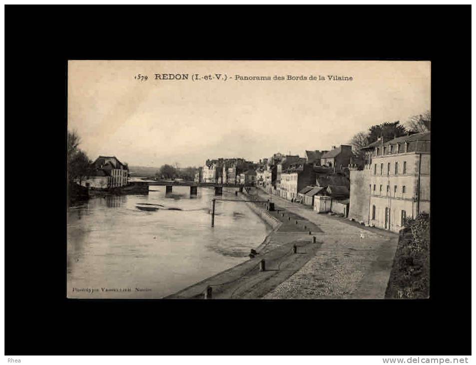 35 - REDON - Panorama Des Bords De La Vialaine - 1579 - Redon