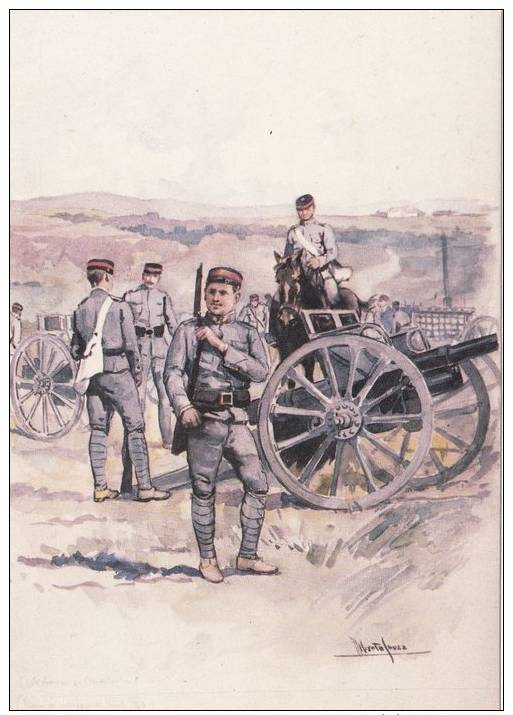 MILITARY UNIFORMS OF PORTUGAL ARTILHARIA DE MONTANHA 1911 (U14125) - Uniforms