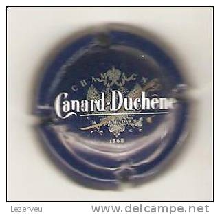 CAPSULE MUSELET CHAMPAGNE  CANARD DUCHENE BLEUE  (petits Chiffres) - Canard Duchêne