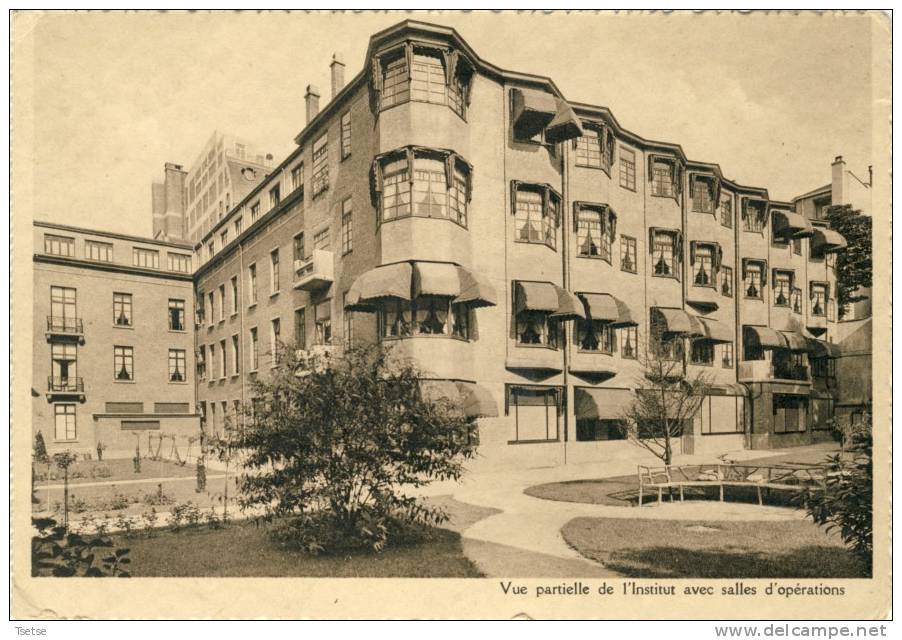 Bruxelles - Institut S.S. Jean & Elisabeth - Vue Partielle De L'Institut Avec Salles D'opérations - Santé, Hôpitaux