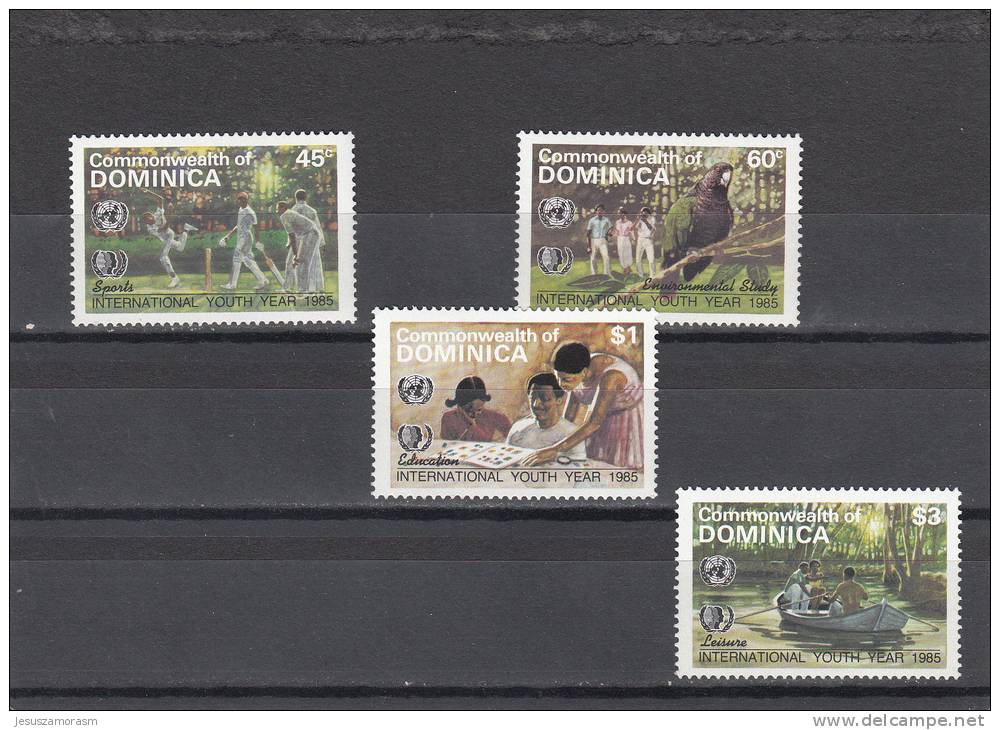 Dominica Nº 858 Al 861 - Dominica (1978-...)