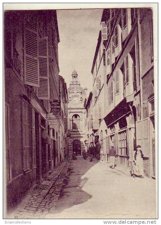 Algérie    Constantine     La Rue Leblanc Et La Préfecture - Constantine