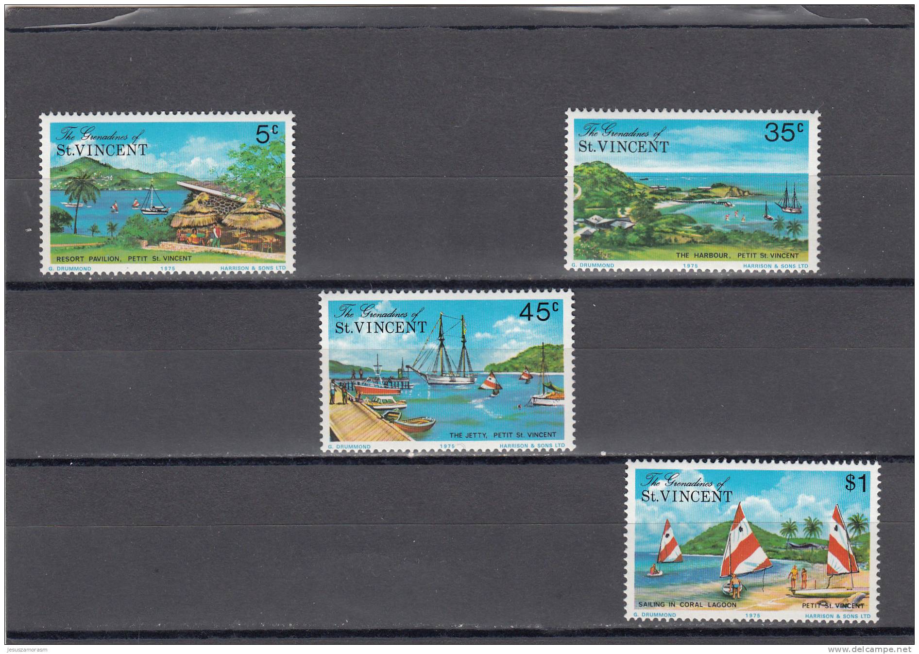 San Vicente Y Granadines Nº 65 Al 68 - St.Vincent & Grenadines