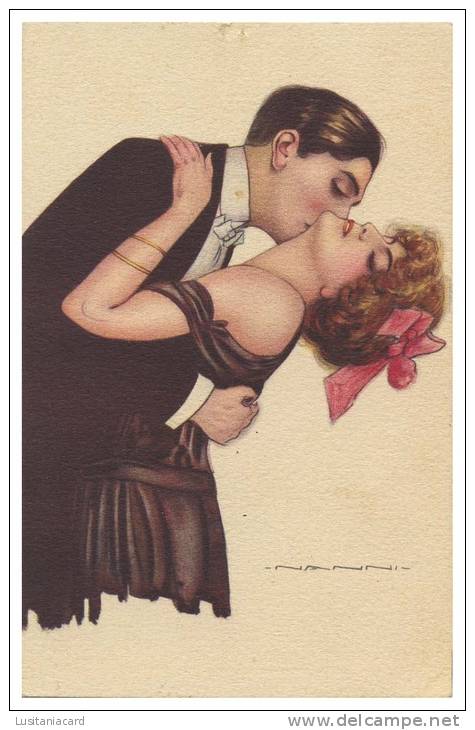 ITALY - ILLUSTRATEURS - «Nanni»-Coupins (Nº 412-2) Carte Postale - Nanni