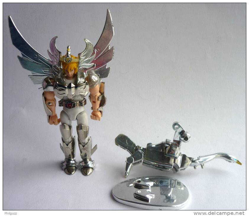 FIGURINE SAINT SEIYA  CHEVALIER DU ZODIAQUE DU CYGNE DE BRONZE (1) EN LOOSE COMLET ANNEE 87 BANDAI - CHEVALIERS - Saint Seiya