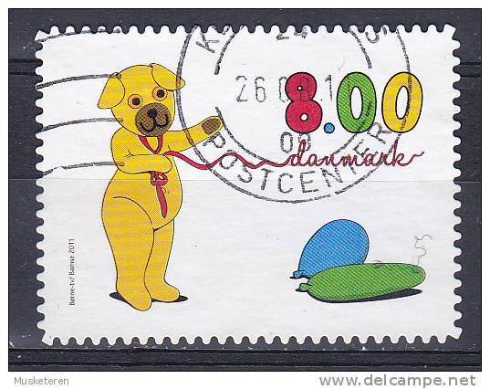 Denmark 2011 BRAND NEW 8.00 Kr Children's TV (From Booklet) - Used Stamps