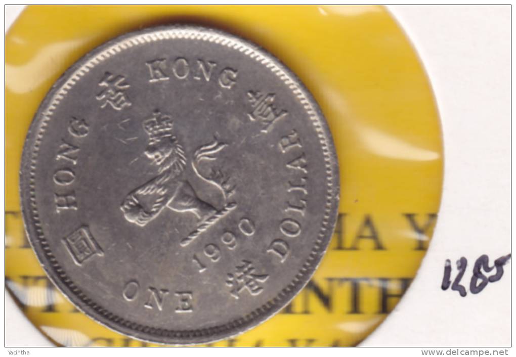 @Y@   Hong Kong  1 Dollar  1990   (1285) - Hong Kong