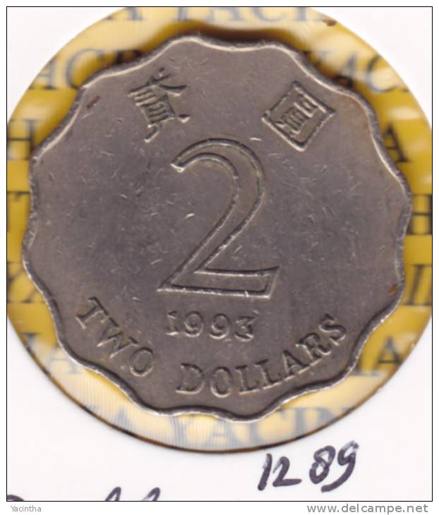 @Y@   Hong Kong  2 Dollar  1993  (1289) - Hong Kong