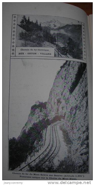 Voyages En Suisse. Agence Officielle Des Chemins De Fer Federaux. 1907. - Railway & Tramway
