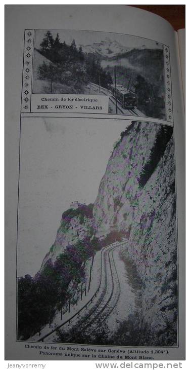 Voyages En Suisse. Agence Officielle Des Chemins De Fer Federaux. 1907. - Bahnwesen & Tramways