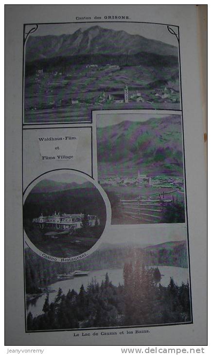 Voyages En Suisse. Agence Officielle Des Chemins De Fer Federaux. 1907. - Ferrocarril & Tranvías