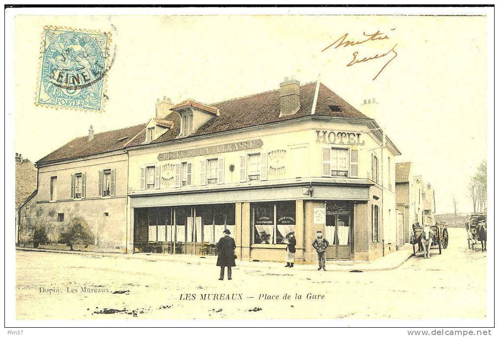 LES MUREAUX - Place De La Gare - Les Mureaux