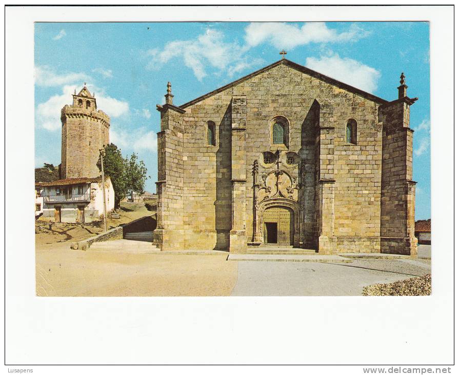 Portugal Cor 17929 - FREIXO DE ESPADA À CINTA - IGREJA MATRIZ E TORRE OCTOGONAL - Bragança