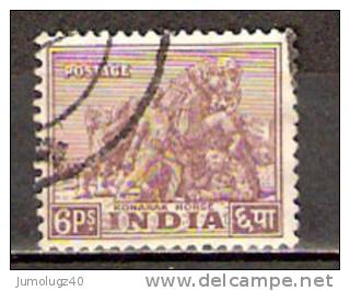Timbre Inde Dominion Y&T N°  8 (1) Obl. 6 Pies. - Used Stamps