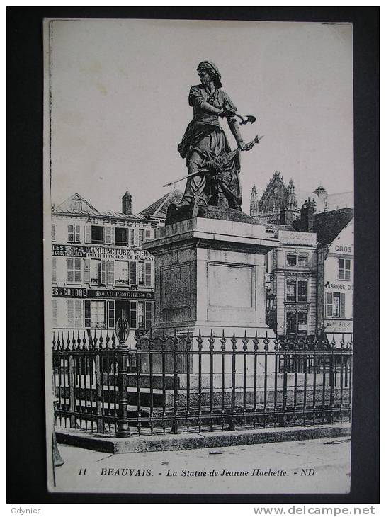 Beauvais.-La Statue De Jeanne Hachette - Picardie